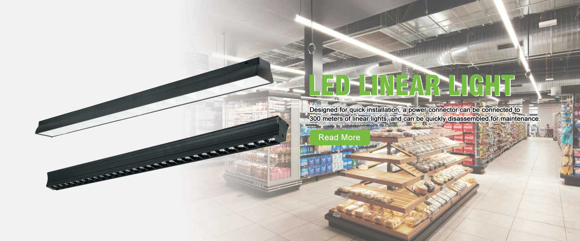 LED lineært lys produsent