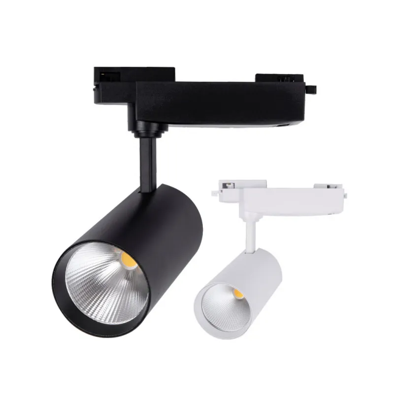 Hvor energieffektive er 98 COB-LED-sporlys?